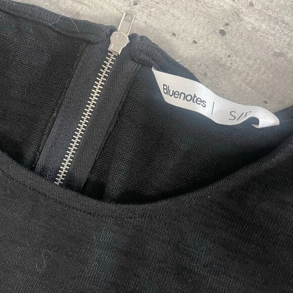 Midi Black Dress - Bluenotes - Picture 2 of 2